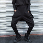 Elastic Waist Casual Harem Pants