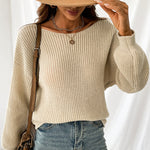 Zeagoo Backless Criss Cross Sweater
