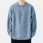 Japanese Lazy Loose Crew Neck Sweater