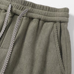 Warm Corduroy Straight-leg Trousers