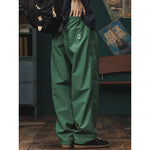 Japanese Waterproof Breathable Loose Fleece Lined Casual Pants