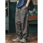 Japanese Waterproof Breathable Loose Fleece Lined Casual Pants