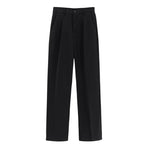 Straight-leg Wrinkle-resistant Drape Trousers