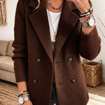 Carla | Elegant blazer with mesh sleeves