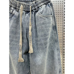 Casual Straight-leg Wide-leg Jeans