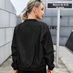 Zeagoo Bomber Zip Up Windbreaker Jacket