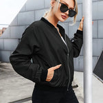 Zeagoo Bomber Zip Up Windbreaker Jacket