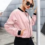 Zeagoo Bomber Zip Up Windbreaker Jacket