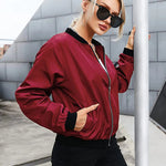 Zeagoo Bomber Zip Up Windbreaker Jacket