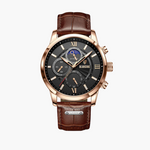 Zurich leather watch