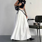 French Casual Loose Floor-length Skirt