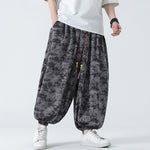 Loose Zen Embroidered Wide Leg Pants