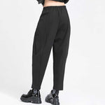 Casual Patchwork Harem Pants