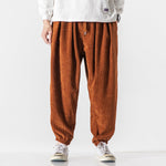 Loose Corduroy Harem Pants