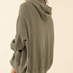 Zeagoo Women's Cardigan Zipper Sweater Loungewear Outerwear Hoodie Long Jacket