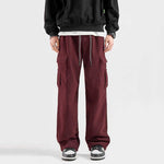 Warm Corduroy Straight-leg Trousers