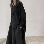 Irregular Long-sleeved Sweatshirt