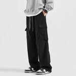 Warm Corduroy Straight-leg Trousers