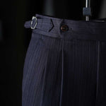 Vintage Paris Button Drape Business Pants