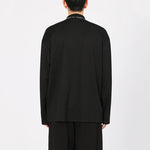 Wool Turtleneck Loose Base Layer T-shirt