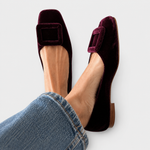 Noémie™ | Designer Suede Leather Moccasins