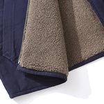 Retro Solid Color Casual Fleece Vest