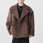 Vintage Twill Loose Woolen Jacket
