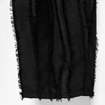 Striped Fringed Casual Pants
