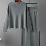 Zeagoo Women's Casual Loose Fashion Long Skirt Two-piece Set