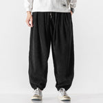 Loose Corduroy Harem Pants