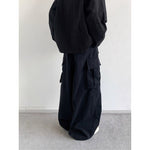 Large Pocket Casual Loose Trousers