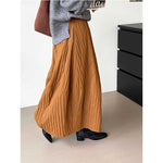 High-waisted Flower Bud Lantern Skirt