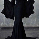 Zeagoo Women's Cosplay Witch Costume Gothic Bodycon Dress