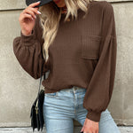 Zeagoo Long Sleeve Backless Hollow Knit Sweater for Women Casual Work Office Loose Fit 2026 | Under