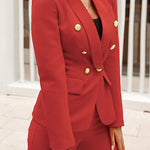 Zeagoo Bring Back The Time Blazers Suits Set