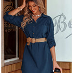 Zeagoo Women's Cotton Shirt Dress