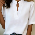 Margot - Elegant V-neck blouse