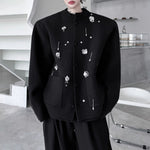 Beaded Knitted Cardigan Jacket