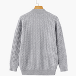 Courchevel half-zip cashmere sweater