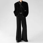 Loose-fitting Slightly Flared Trousers