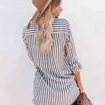 Zeagoo Long Sleeve Shirts V Neck Printed Pocket Shirt for Women Casual Business Work Office 2026 | Under $40