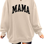 Zeagoo  Oversized Sweatshirts Graphic Print Tops