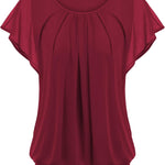 Zeagoo Women's Blouse Batwing Blouse Shirts (DE Only)