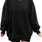 Zeagoo  Oversized Sweatshirts Graphic Print Tops