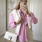 Zeagoo Cotton Button Down Shirts Long Sleeve V Neck Tops