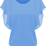 Zeagoo Batwing Chiffon Blouse Tunic T-Shirt (DE Only)