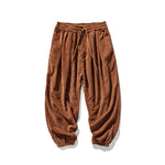 Loose Corduroy Harem Pants