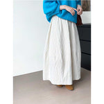 High-waisted Flower Bud Lantern Skirt