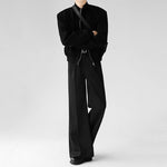Loose-fitting Slightly Flared Trousers