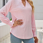 Zeagoo Long Sleeve T-Shirt Solid O Neck Elastic Tops for Women Casual Work Office Loose Fit 2026 | Under $40